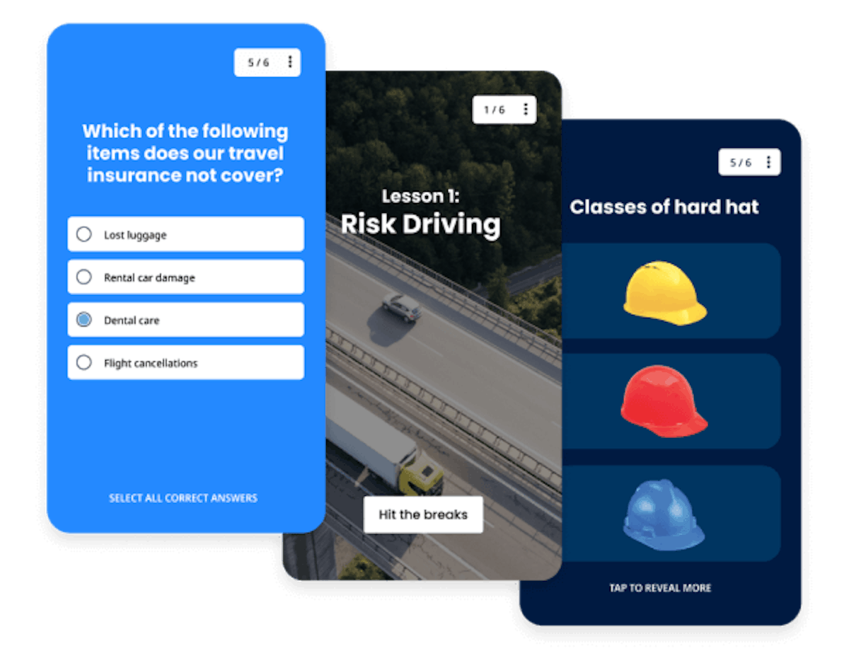 Multimodal learning - SC Training (formerly EdApp) multiple choice