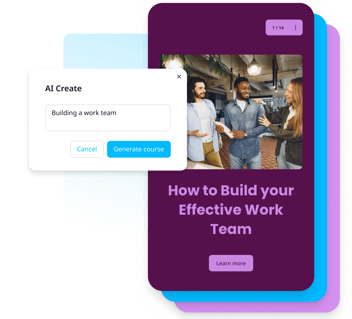 AI in HR: SC Training (formerly EdApp)'s Create with AI