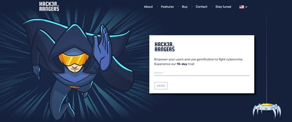 Hacker Rangers: the world's only 100% gamified platform, Hacker Rangers  Security Awareness posted on the topic