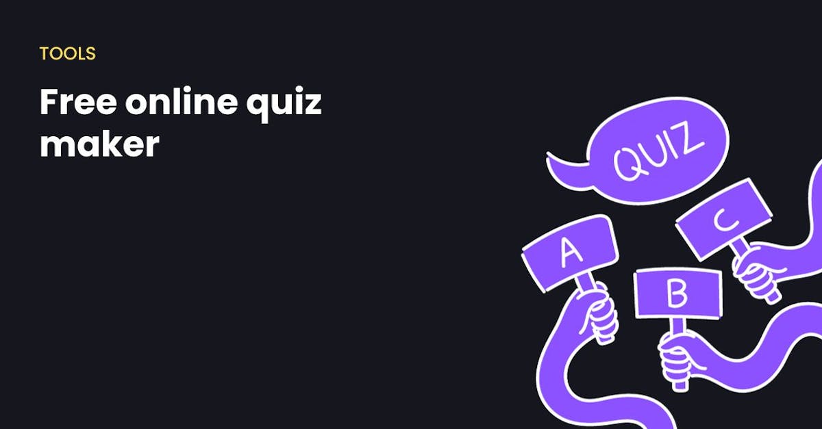 Free Online Quiz Makers