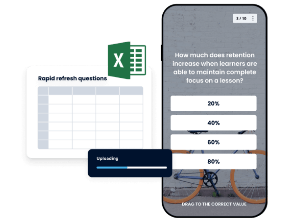 Uses of artificial intelligence in training - quiz generation