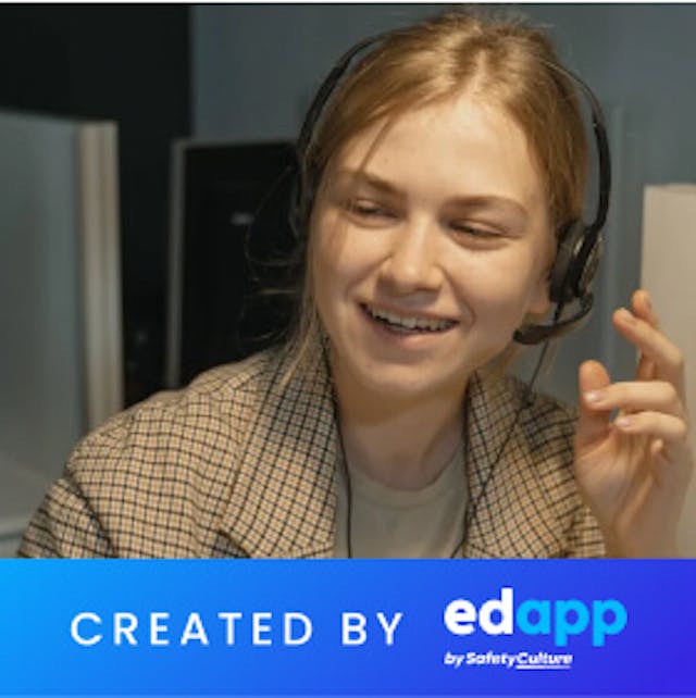 SC Training (formerly EdApp) Training courses on customer service skills - Call Center Customer Service