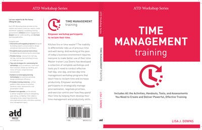 Learning Activities Included in Time Management Training ... ASTD Handbook: The Definitive Reference for Training & Development, 2nd edition. Alexan-.