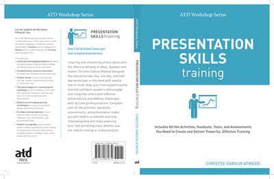 That is why presentation skills training is important. The workshops presented in this book will help your learners develop these skills. They'll ...