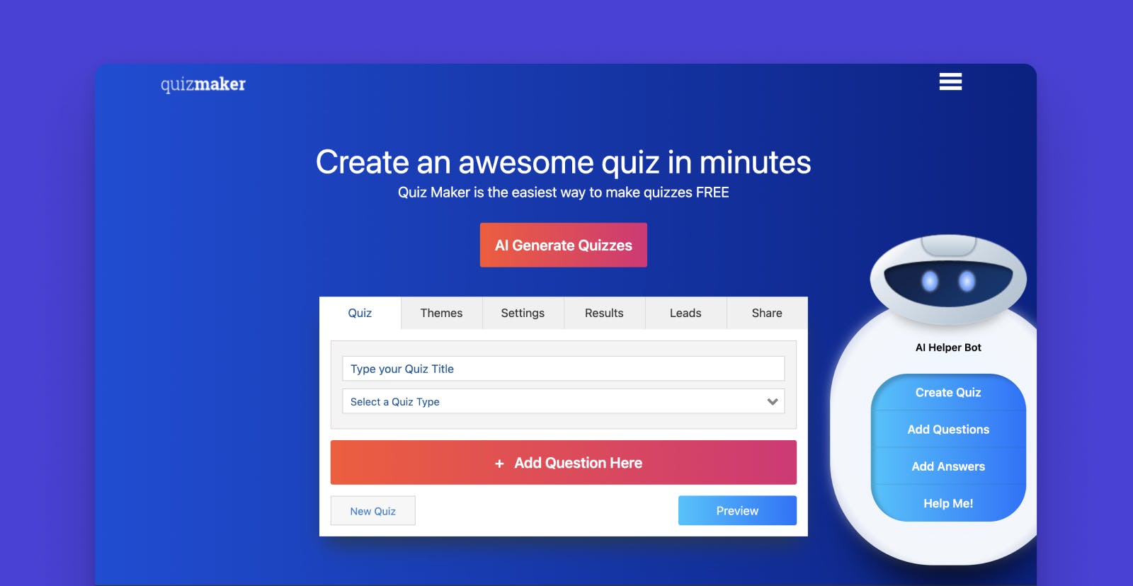 Best free quiz makers - Quiz Maker