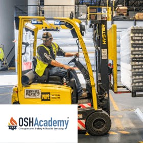 OSHAcademy Heavy Equipment Operator Training Online Course - Basic Forklift Safety