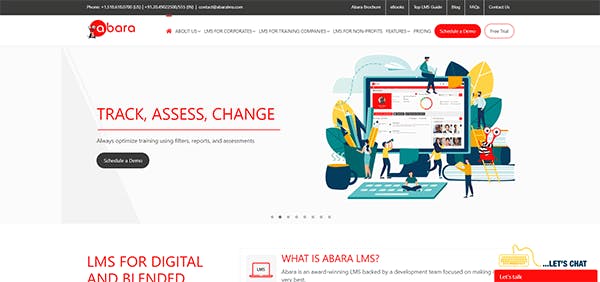  Social learning management system - Abara LMS