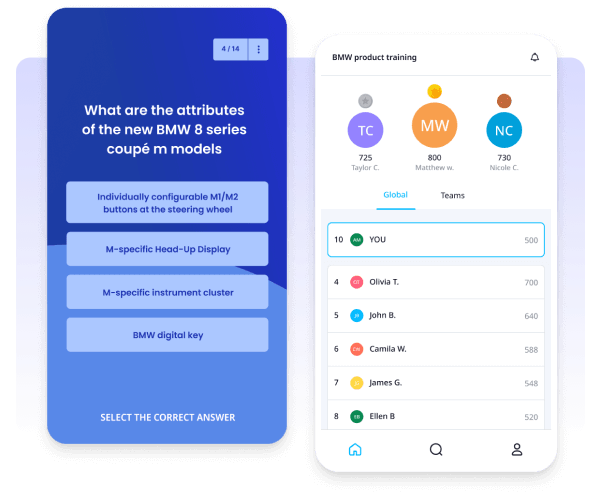 Reward-based learning - EdApp Leaderboards