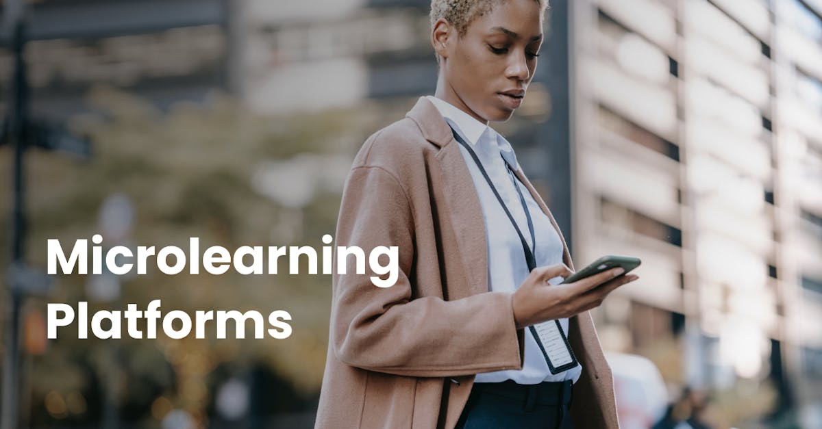 best microlearning platforms