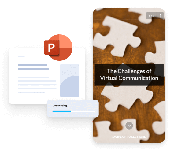 Convert communication training PowerPoint  into beautiful microlearning lessons with SC Training (formerly EdApp)