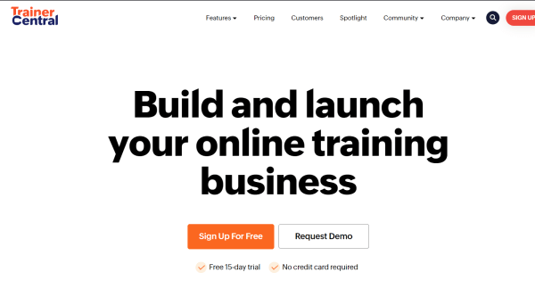 Training software for small business - TrainerCentral