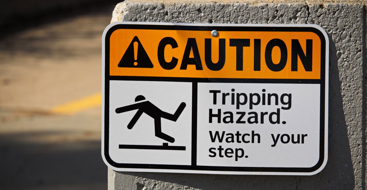 Safety topics for work - Slips, trips, and falls 