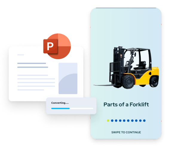 Free Forklift Training Presentations for PowerPoint - Convert with SC Training (formerly EdApp)