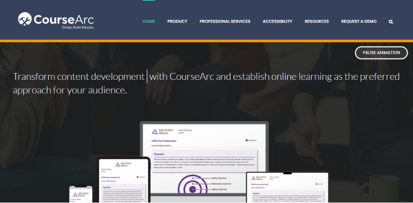 Rapid elearning development tool - CourseArc