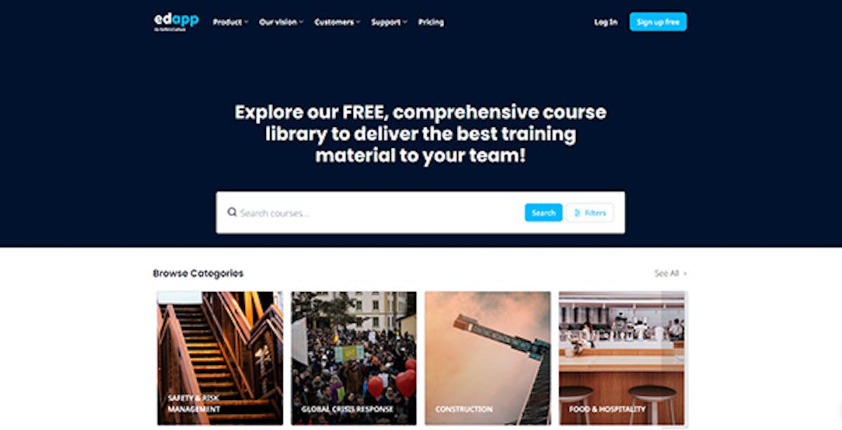 Sales Learning Platform - SC Training (formerly EdApp) Course Library