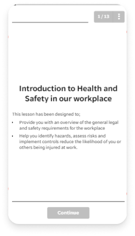 Safety in the workplace - EdApp Course Safety in the Workplace
