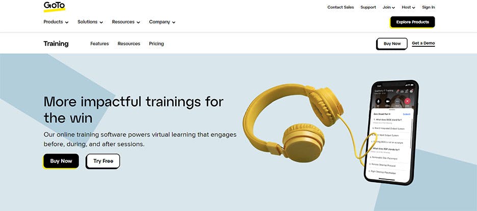 Educational Platform - GoToTraining