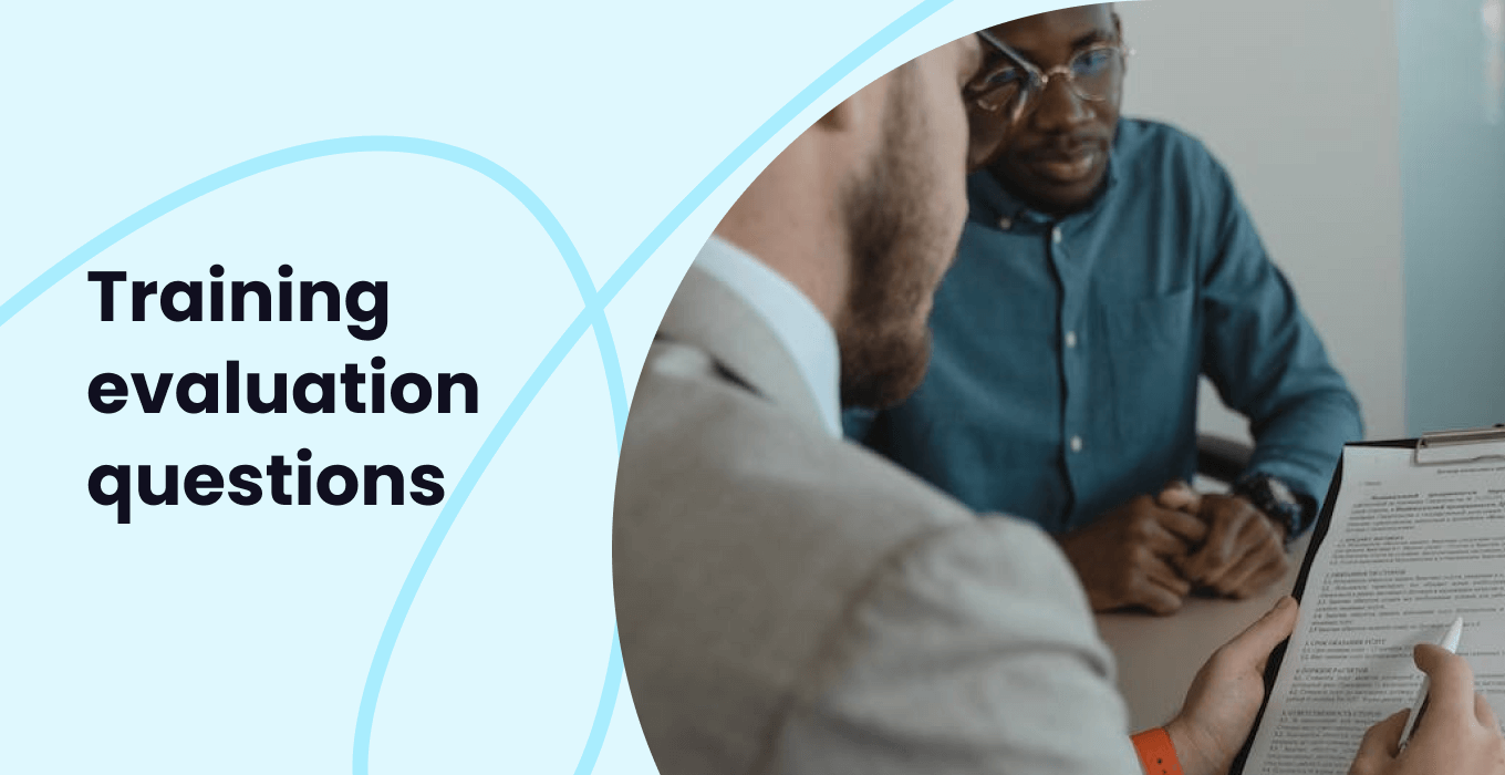 Training evaluation questions - EdApp