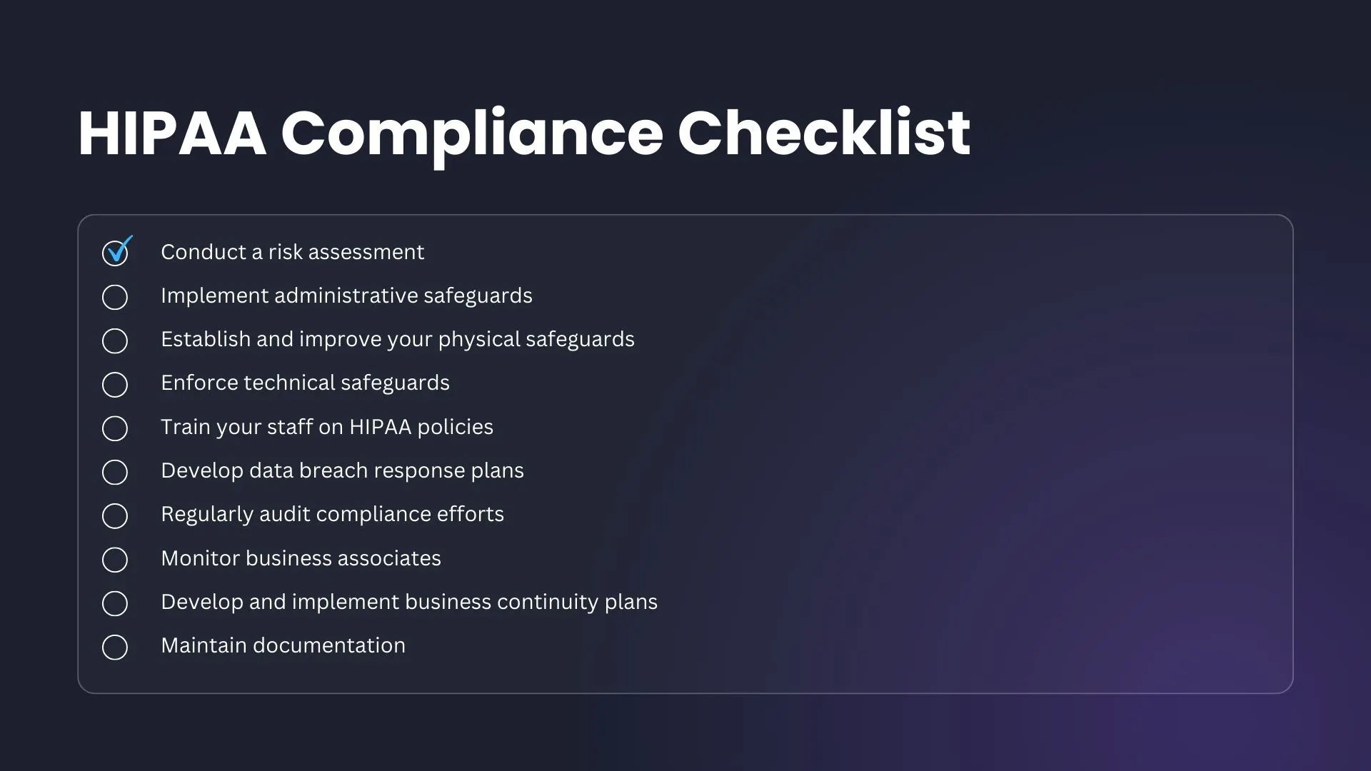 The Essential HIPAA Compliance Checklist You Need SC Training The Essential HIPAA Compliance Checklist You Need SC Training