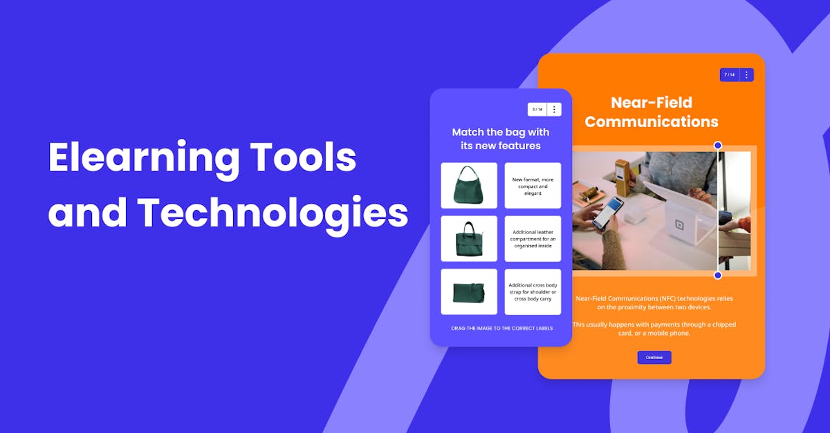 E-learning tools and technologies