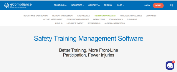 safety training software - ecompliance