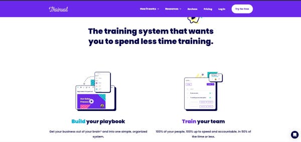 lms systems for business - trainual