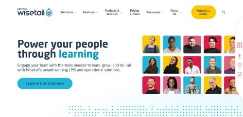 lms elearning examples - wisetail