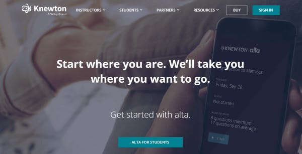 Adaptive Learning Platform - Knewton