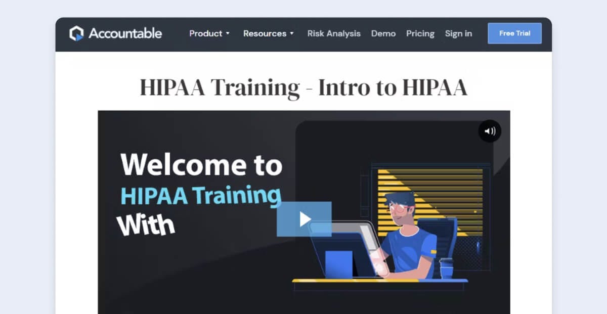 Accountable HQ - Free HIPPA training