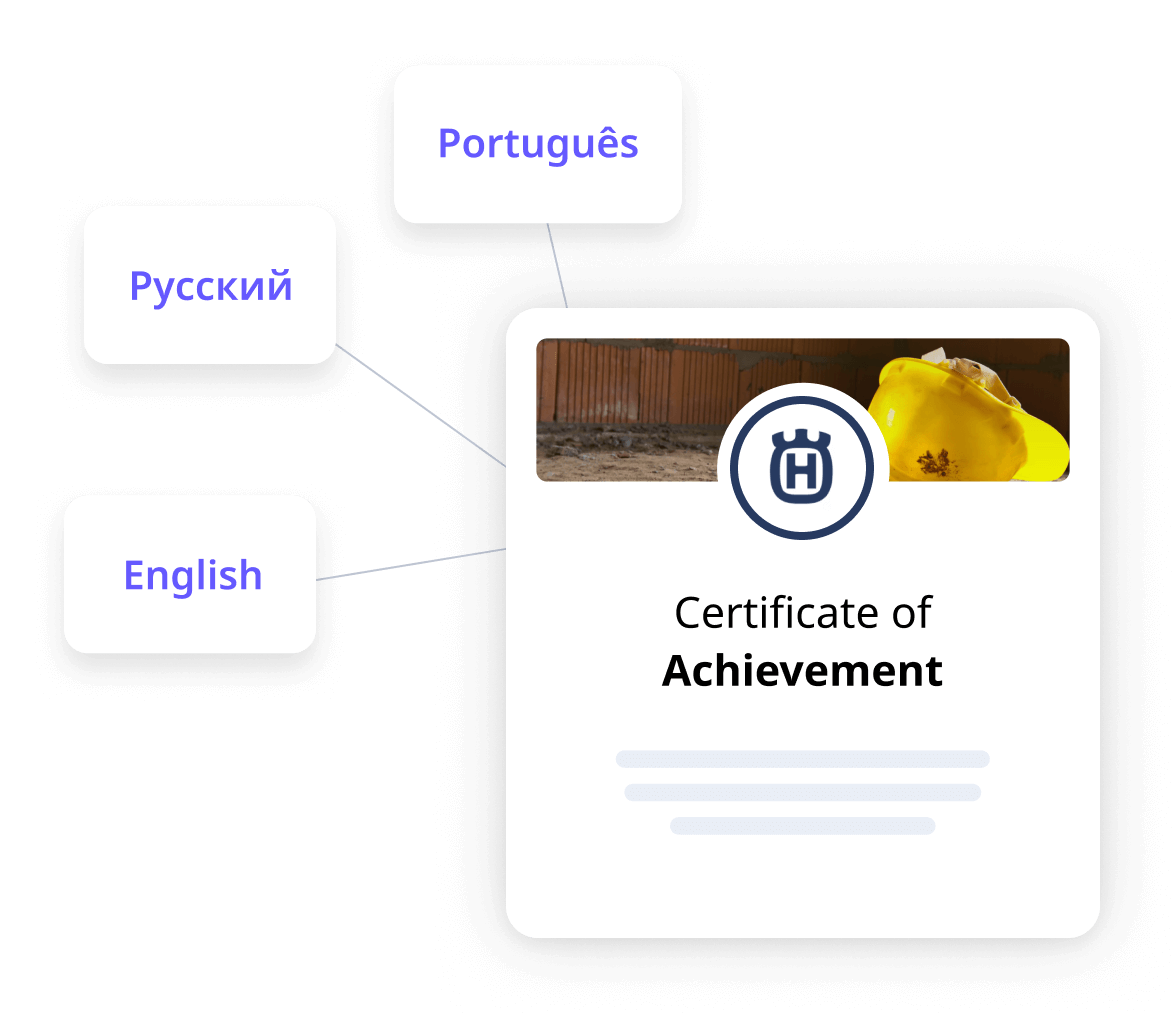 Translate your certificates