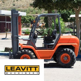 Leavitt Machinery Forklift Operator Training - Rough Terrain Forklift Training