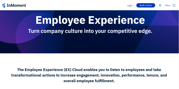 Employee Experience Software - InMoment