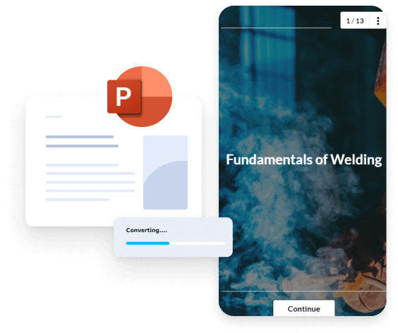 Free Welding Training Presentations for Powerpoint - Convert with EdApp