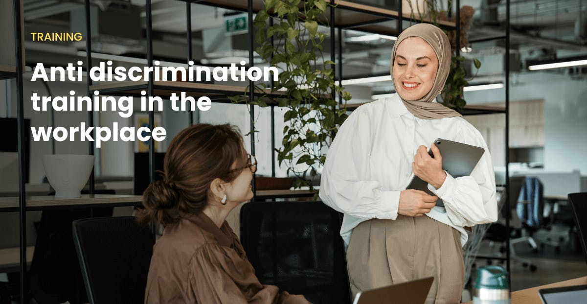 Anti discrimination training in the workplace