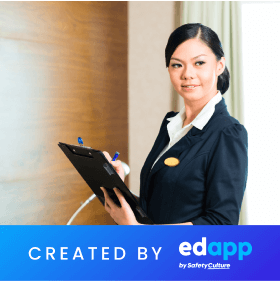 SC Training (formerly EdApp) hospitality management course - Hotel Housekeeping Inspection