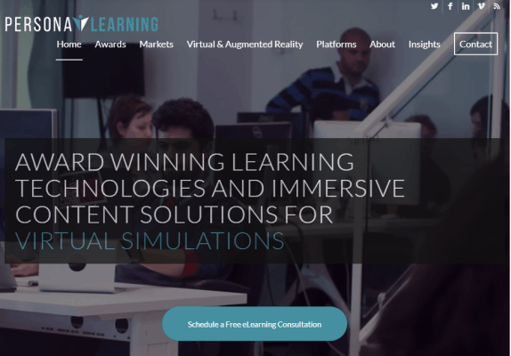 Elearning software tools - Persona Learning