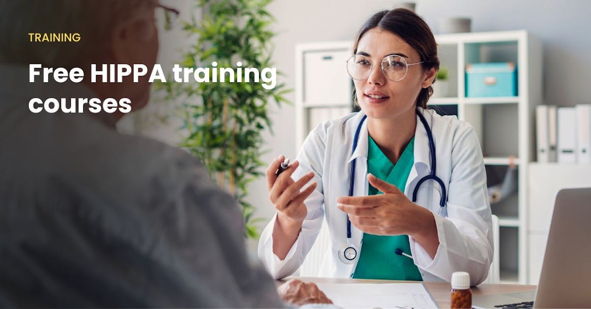 Free HIPPA training courses