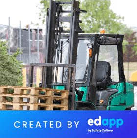 EdApp Heavy Equipment Operator Training Online Course - Forklift Operation Safety