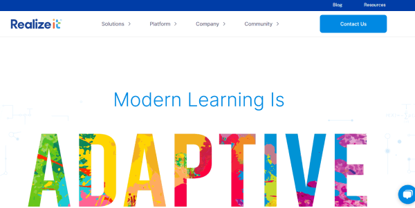 Adaptive Learning Platform - Realizeit