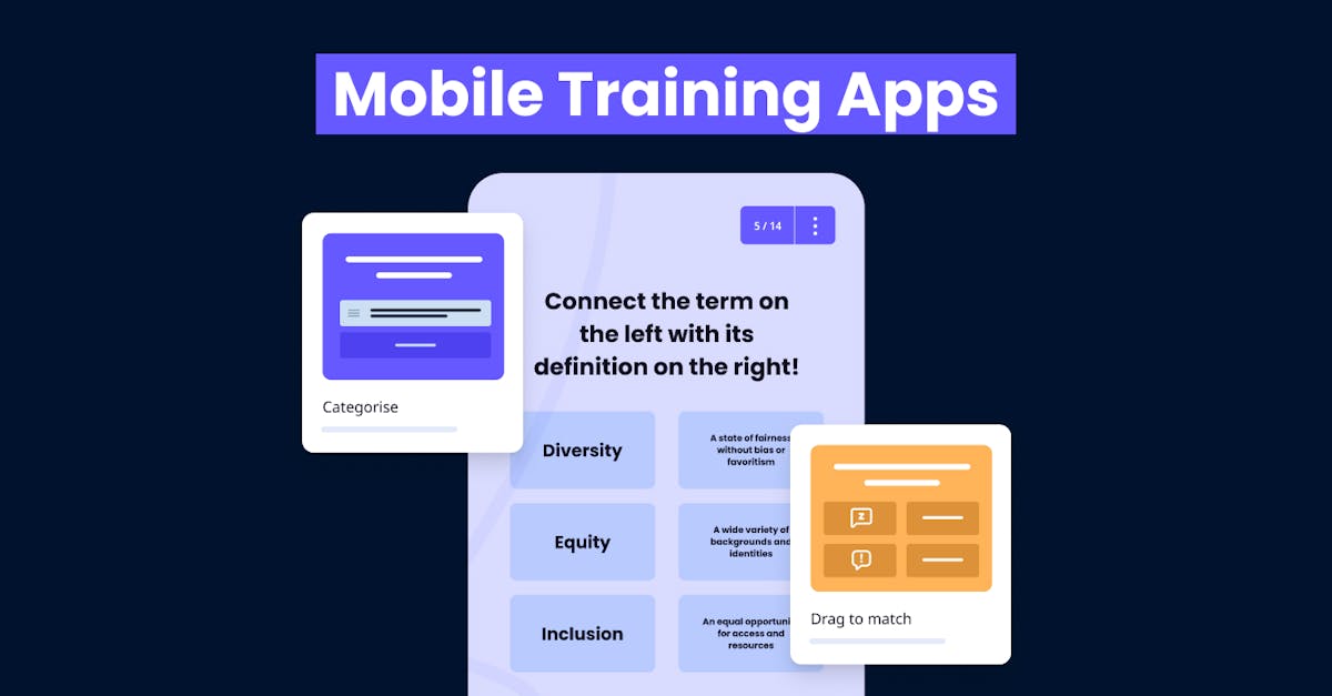 Mobile Training Apps