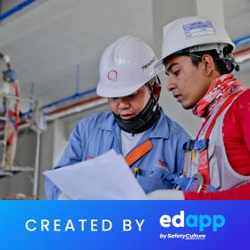 edapp hard hat training - ppe for construction
