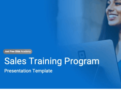 Sales Training Program Presentation by Just Free Slide