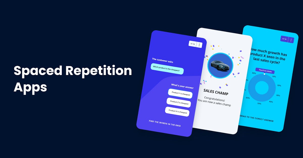 Spaced Repetition Apps