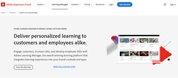 Employee Training Tool - Adobe Learning Manager