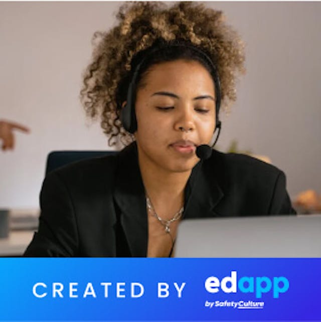 SC Training (formerly EdApp) Training courses on customer service skills - Creating a Positive Customer Experience