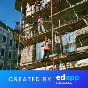 edapp hard hat training - scaffold safety