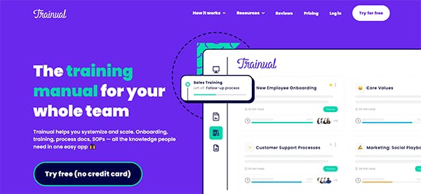 Tool for corporate learning - Trainual