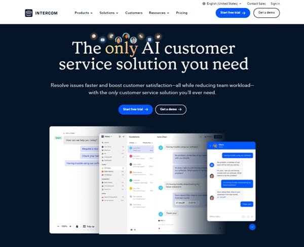 Client onboarding software - Intercom