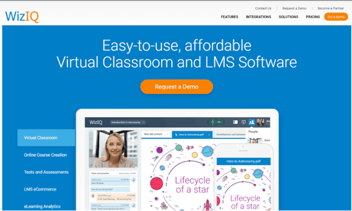 Training software for small business - WizIQ