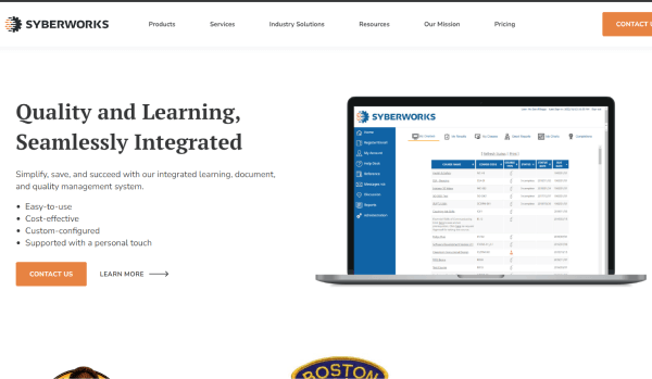 Syberworks learning content management system